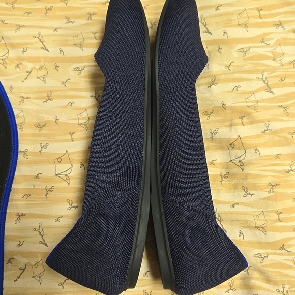 Navy Rothys,round toe - Picture 9 of 11
